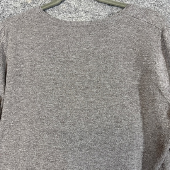 Leo & Ugo Paris Gray Sweater Women’s Black Cat Bow Graphic Long Sleeve Size 4 - Picture 15 of 15